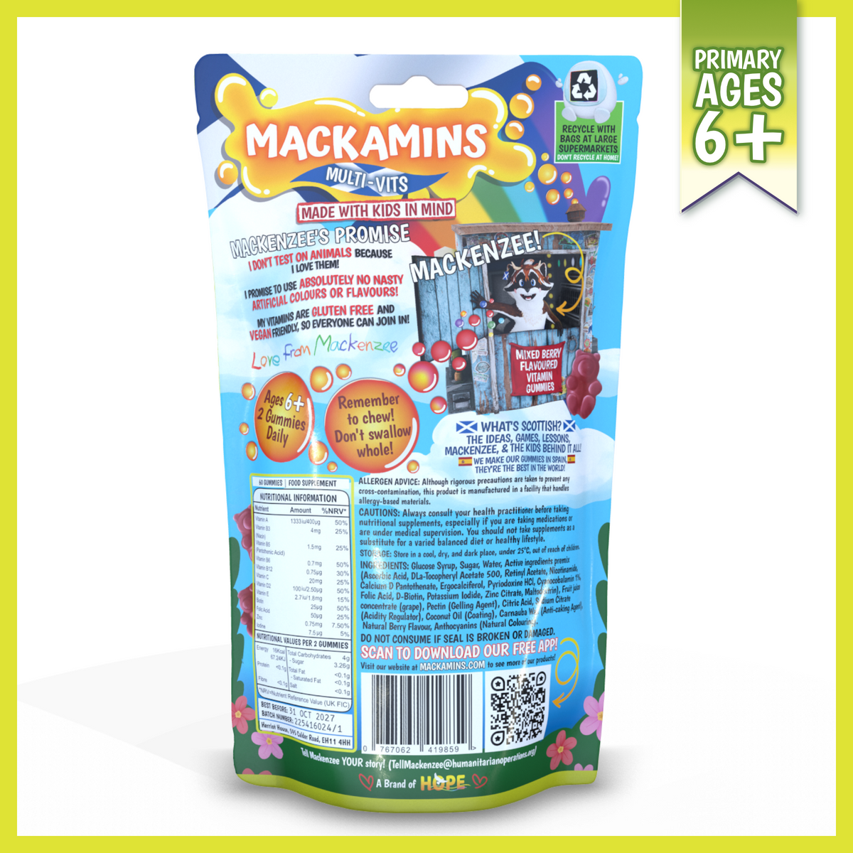 Mackamins Multi-Vits Gummies