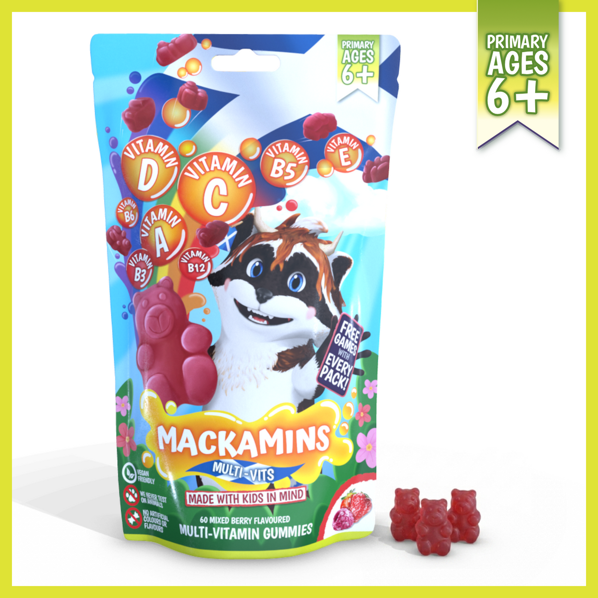 Mackamins Multi-Vits Gummies