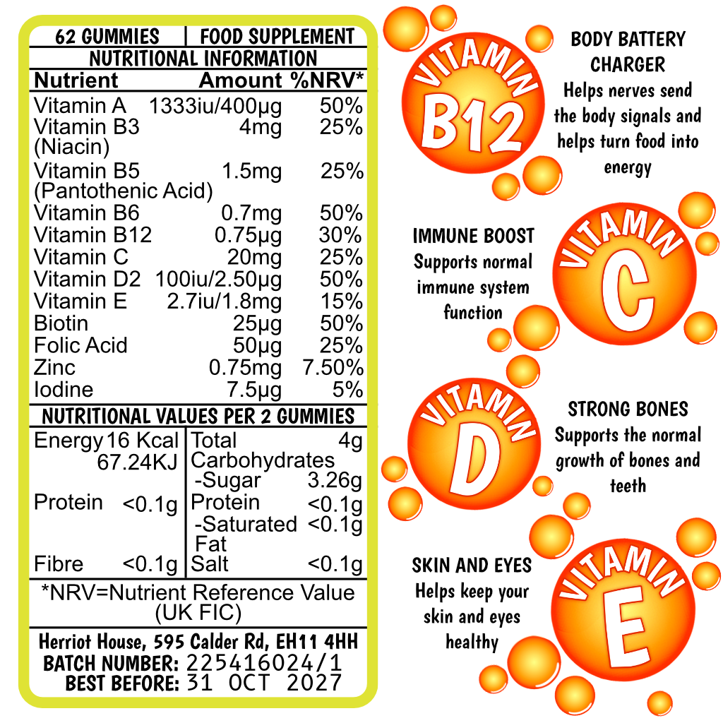 Mackamins Multi-Vits Gummies